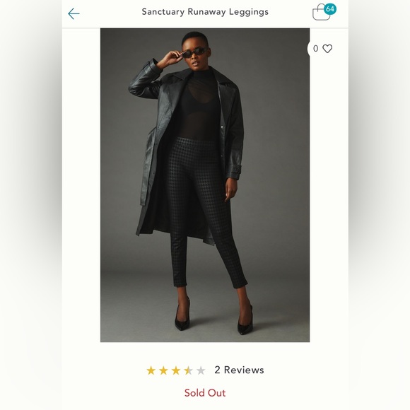 Sanctuary Pants - Sanctuary Runway Leggings Anthropologie